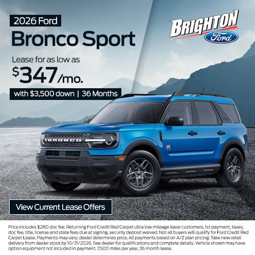 2026 Ford Bronco Sport